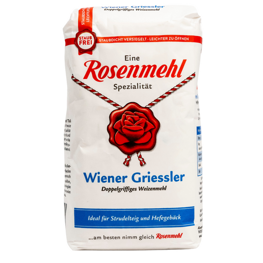 Rosenmehl - Wiener Griessler Doppelgriffiges Weizenmehl 1kg