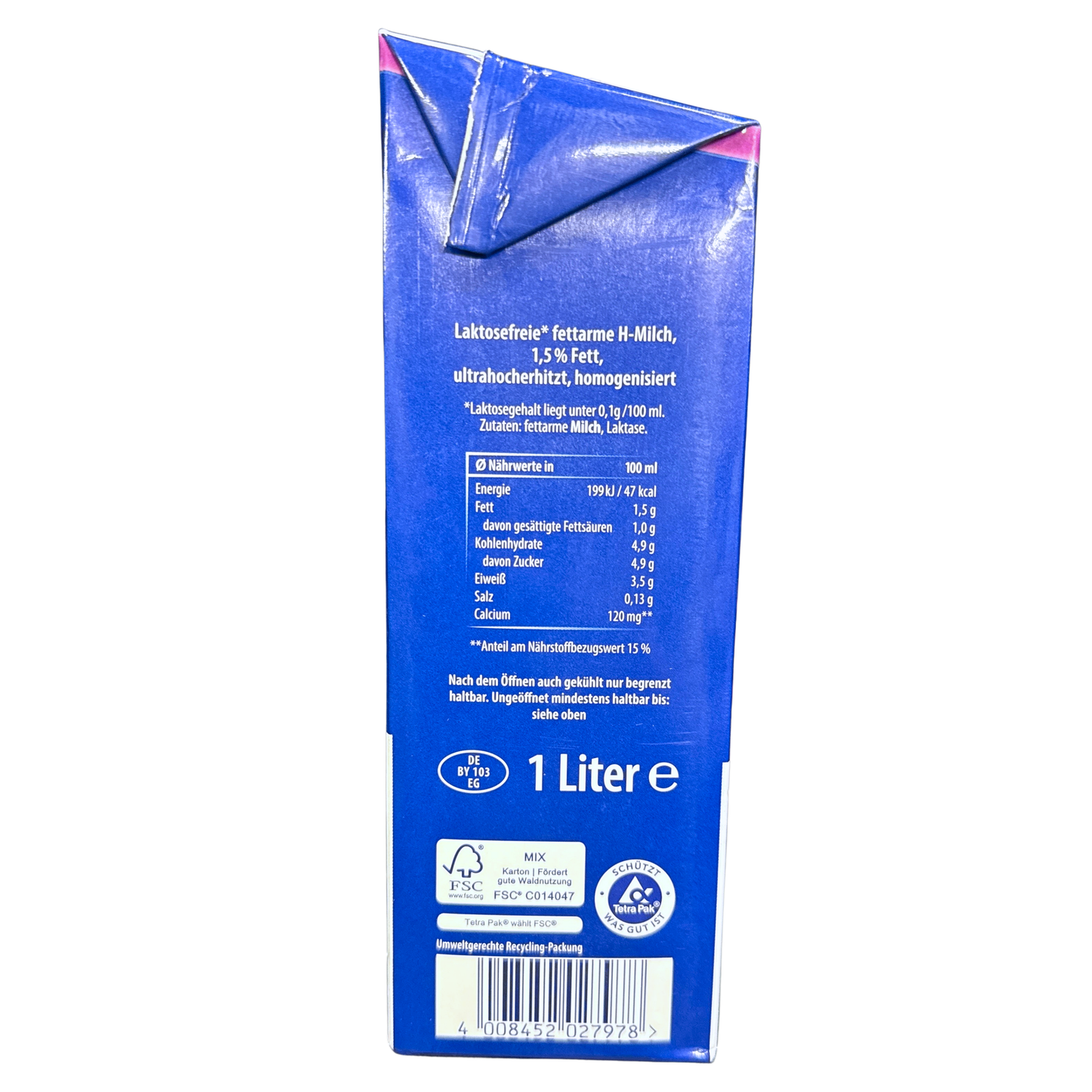 Weihenstephan - Laktosefreie H-Milch 1,5 % - 1 L