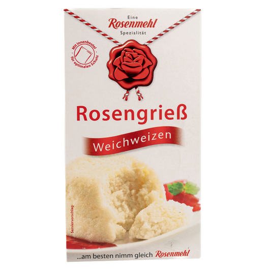 Rosenmehl – Rosengrieß aus Weichweizen 500g