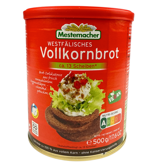 Mestemacher - Westfälisches Vollkornbrot (ca 13 Scheiben) 500g