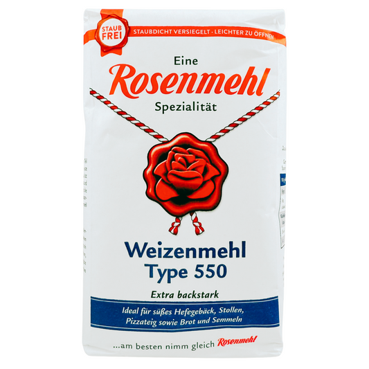 Rosenmehl – Weizenmehl Type 550 - 1kg