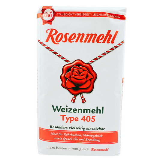 Rosenmehl – Weizenmehl Type 405 - 1kg