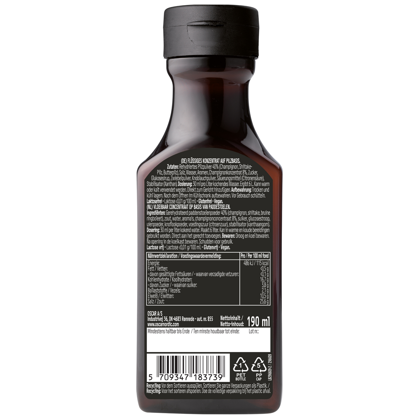 OSCAR – Pilzfond Konzentrat 190 ml