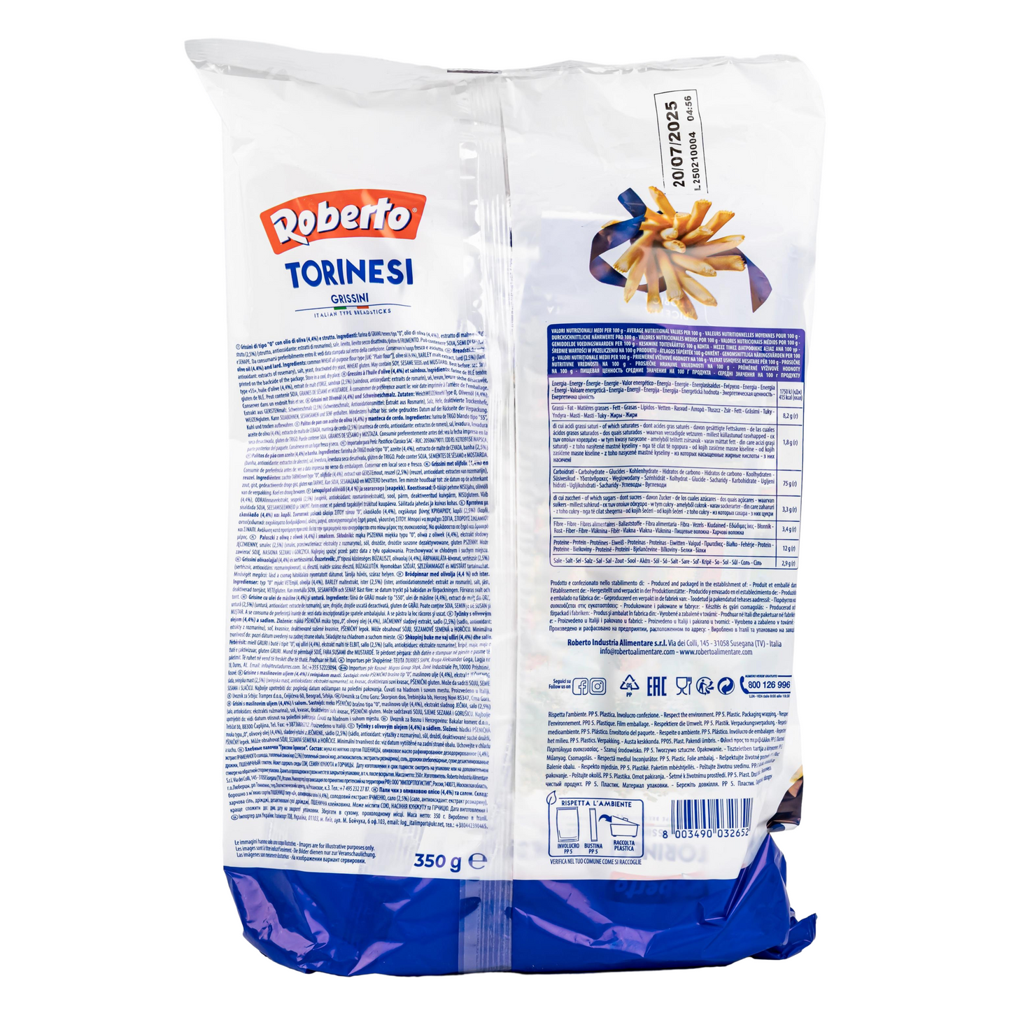 Roberto - Torinesi Grissini 350 g