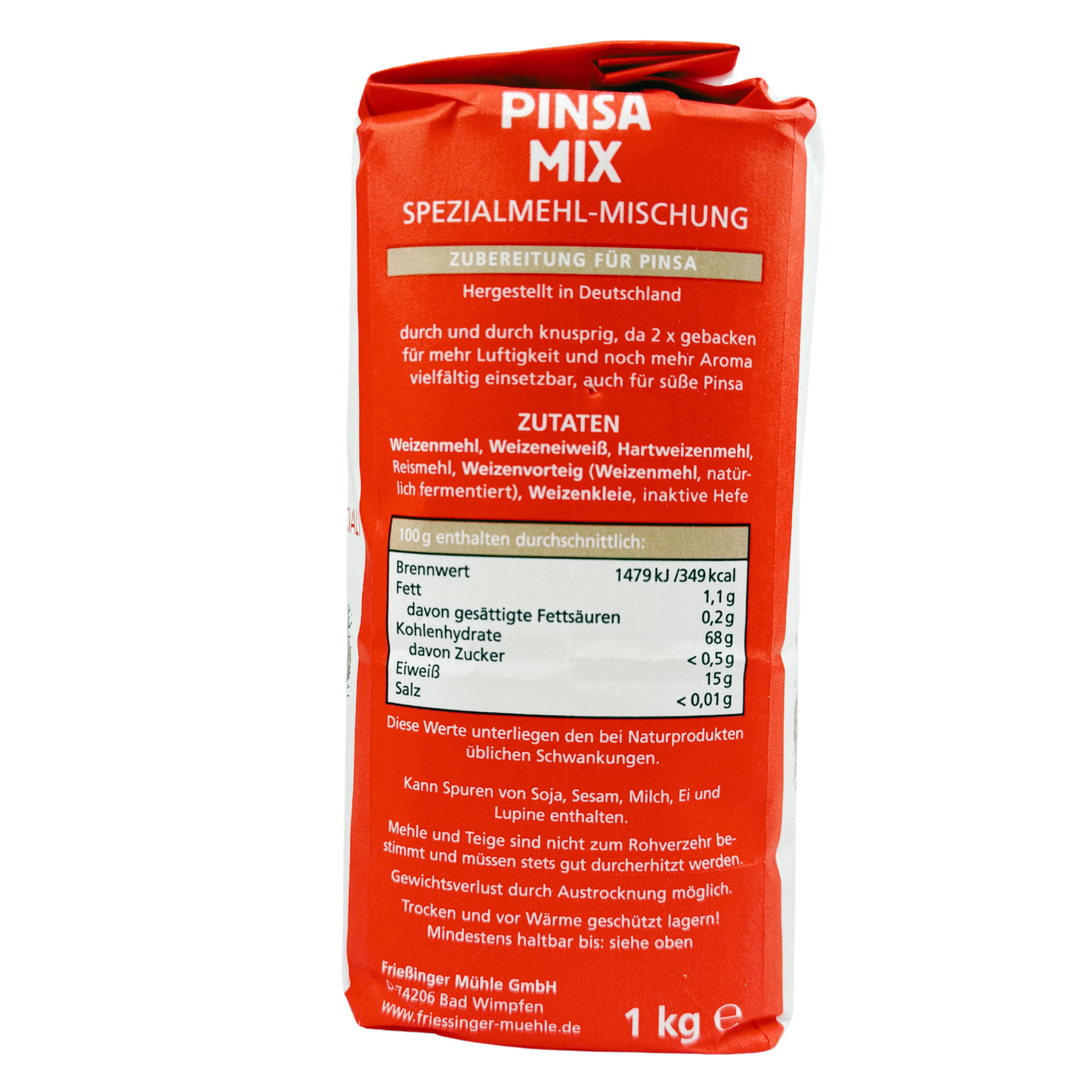 Frießinger Mühle - Pinsa Mix Spezialmehl Mischung 1 kg