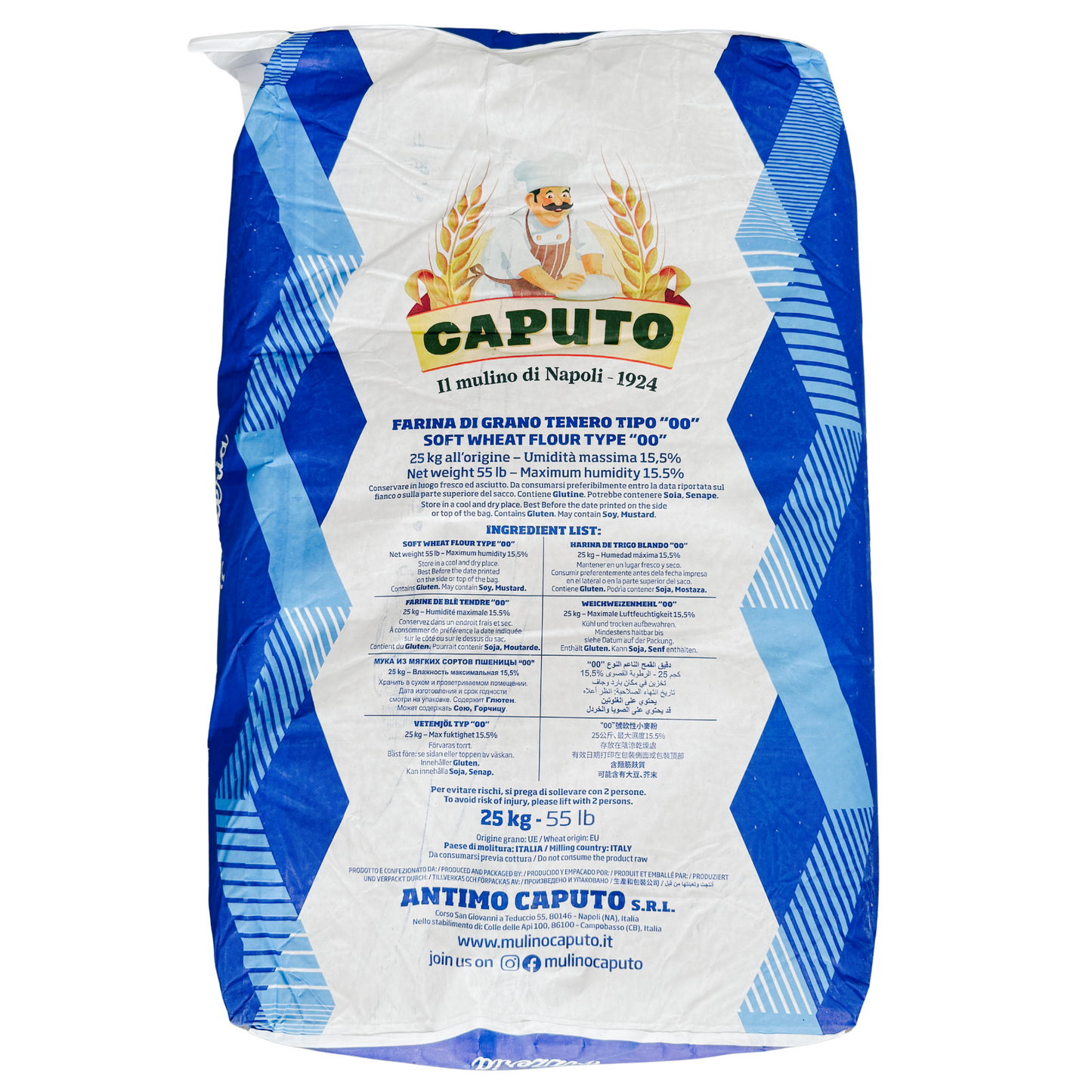 Caputo - Mulino Pizzamehl Blu 25 kg