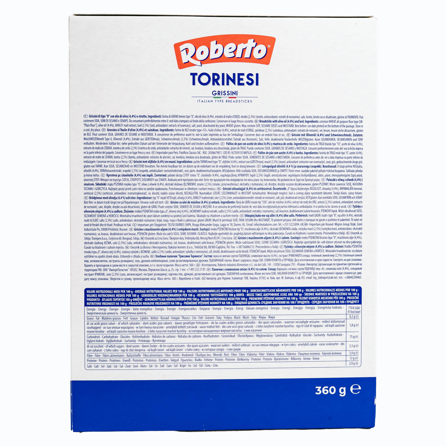 Roberto - Torinesi Grissini 360g