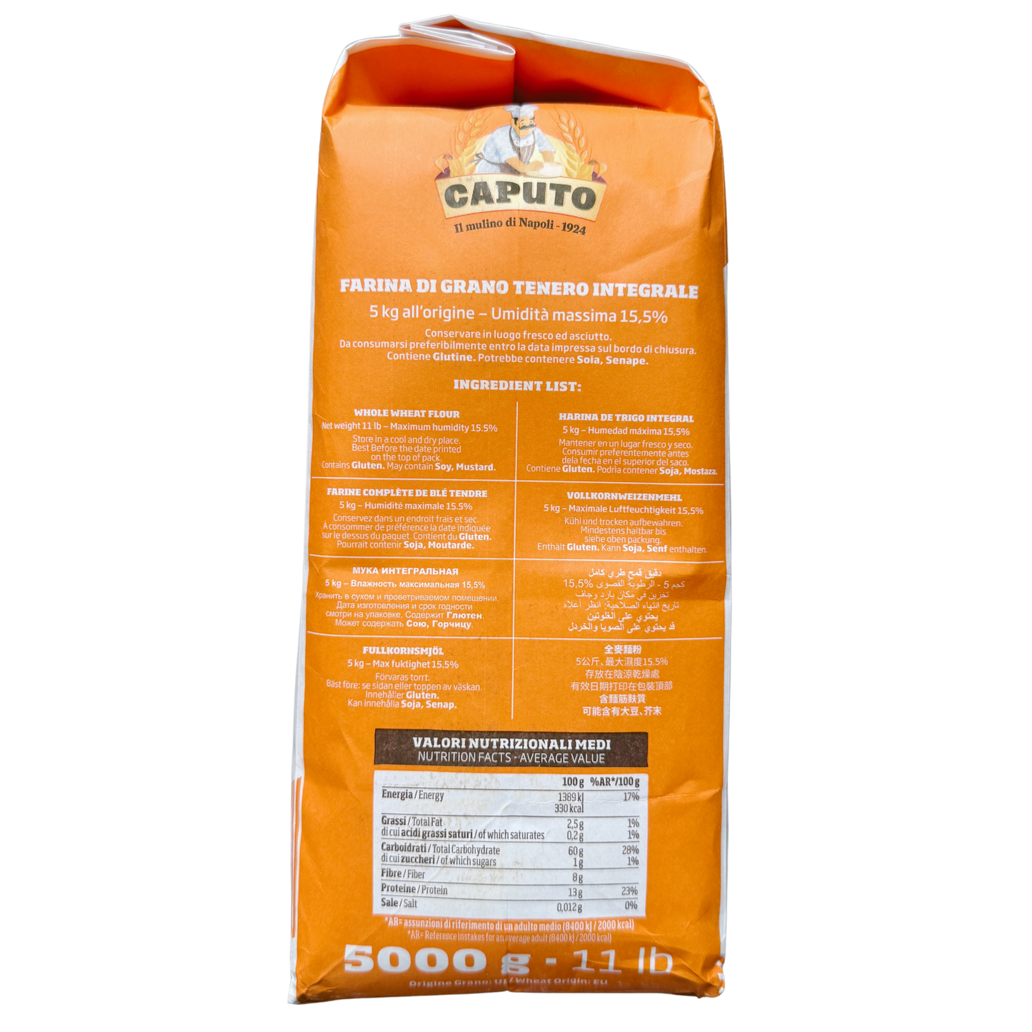 Caputo - Integrale Vollkornmehl 5 kg