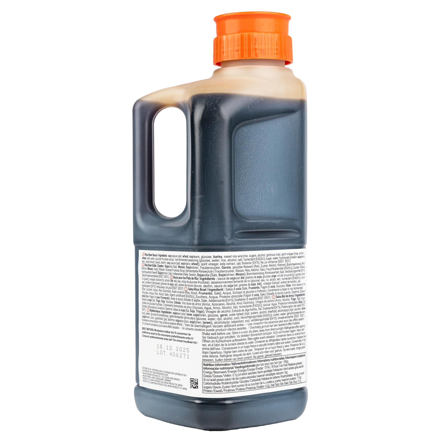 NIPPON SHOKKEN - Rice Bowl Sauce 2,1 kg (1721 ml)