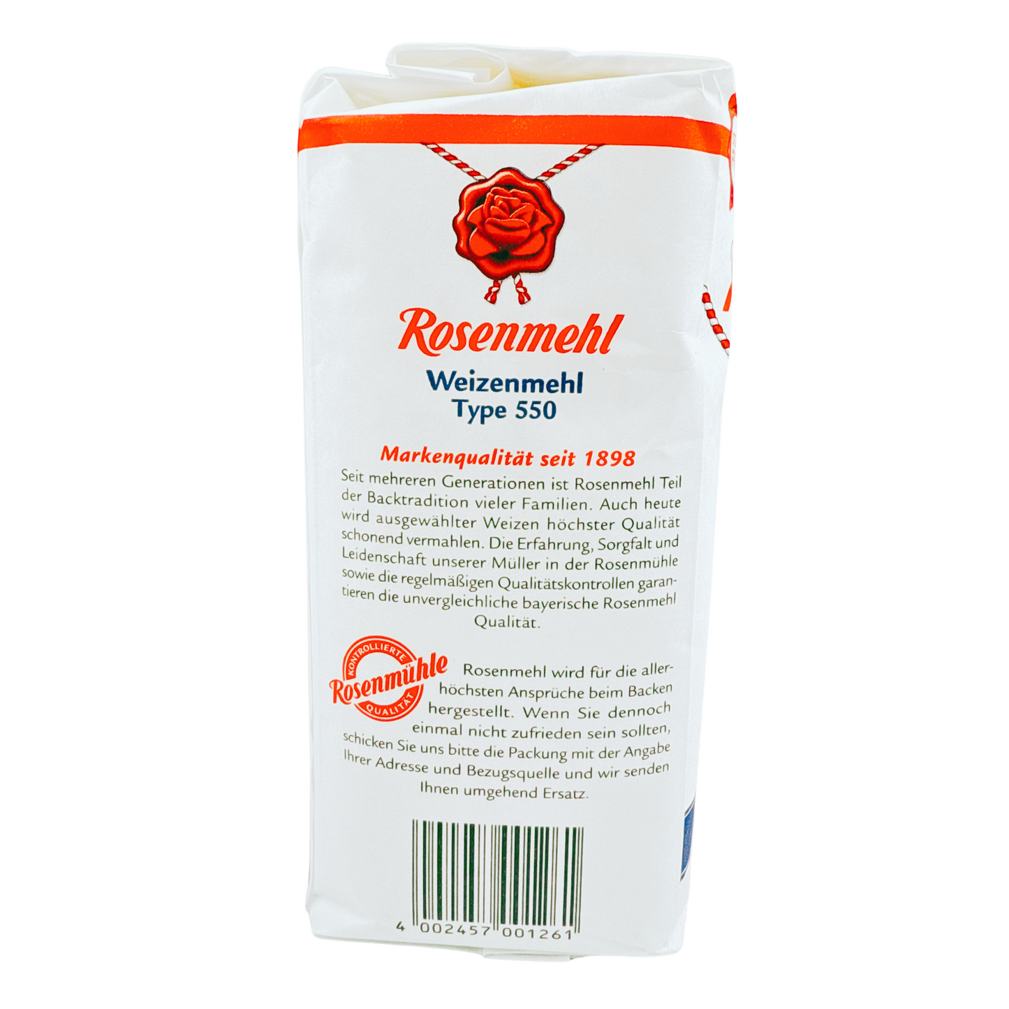 Rosenmehl – Weizenmehl Type 550 - 1kg