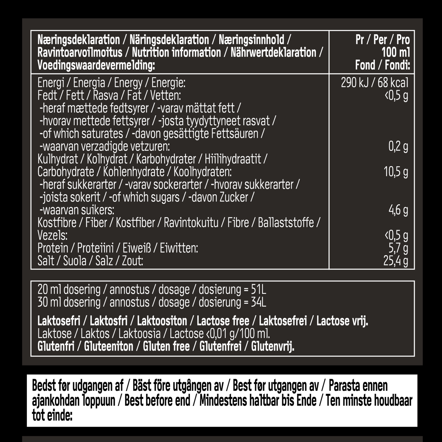 OSCAR – Wild Fond Konzentrat 1 L