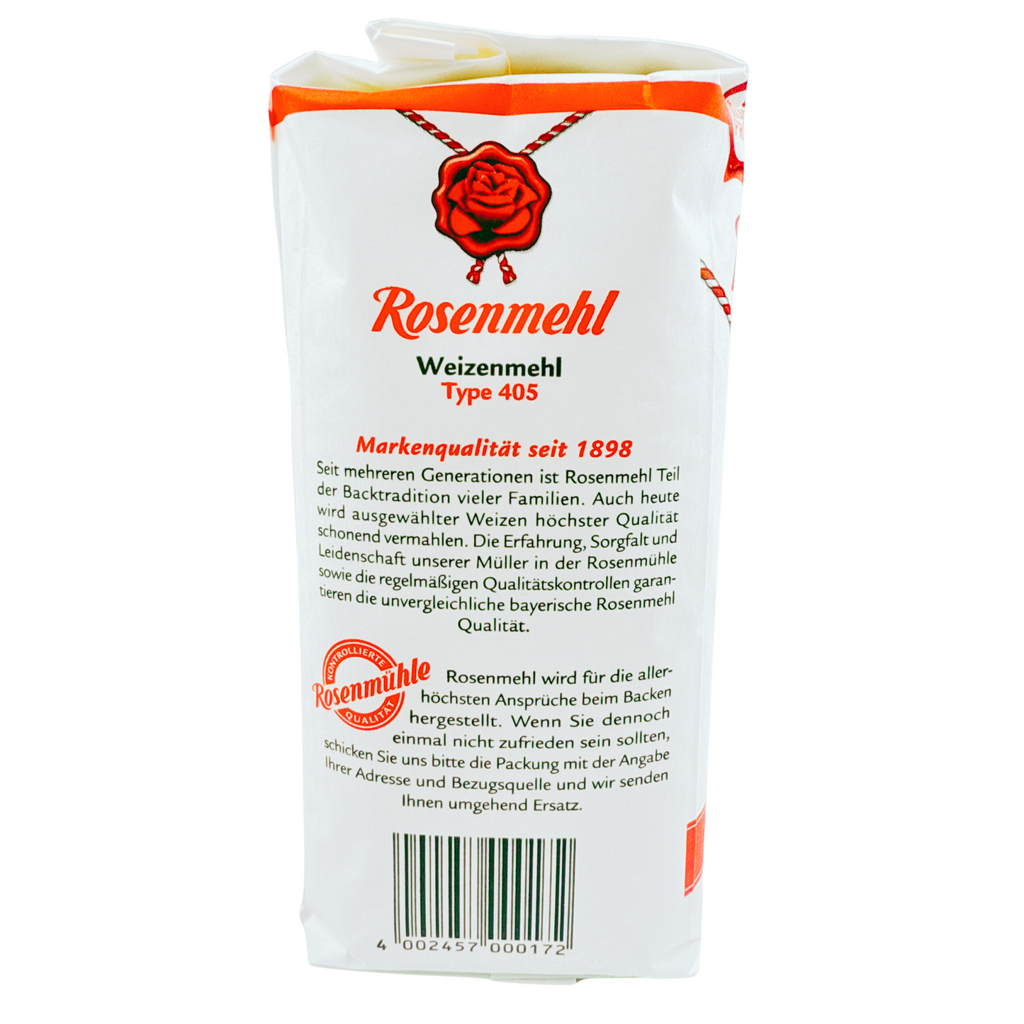 Rosenmehl – Weizenmehl Type 405 - 1kg