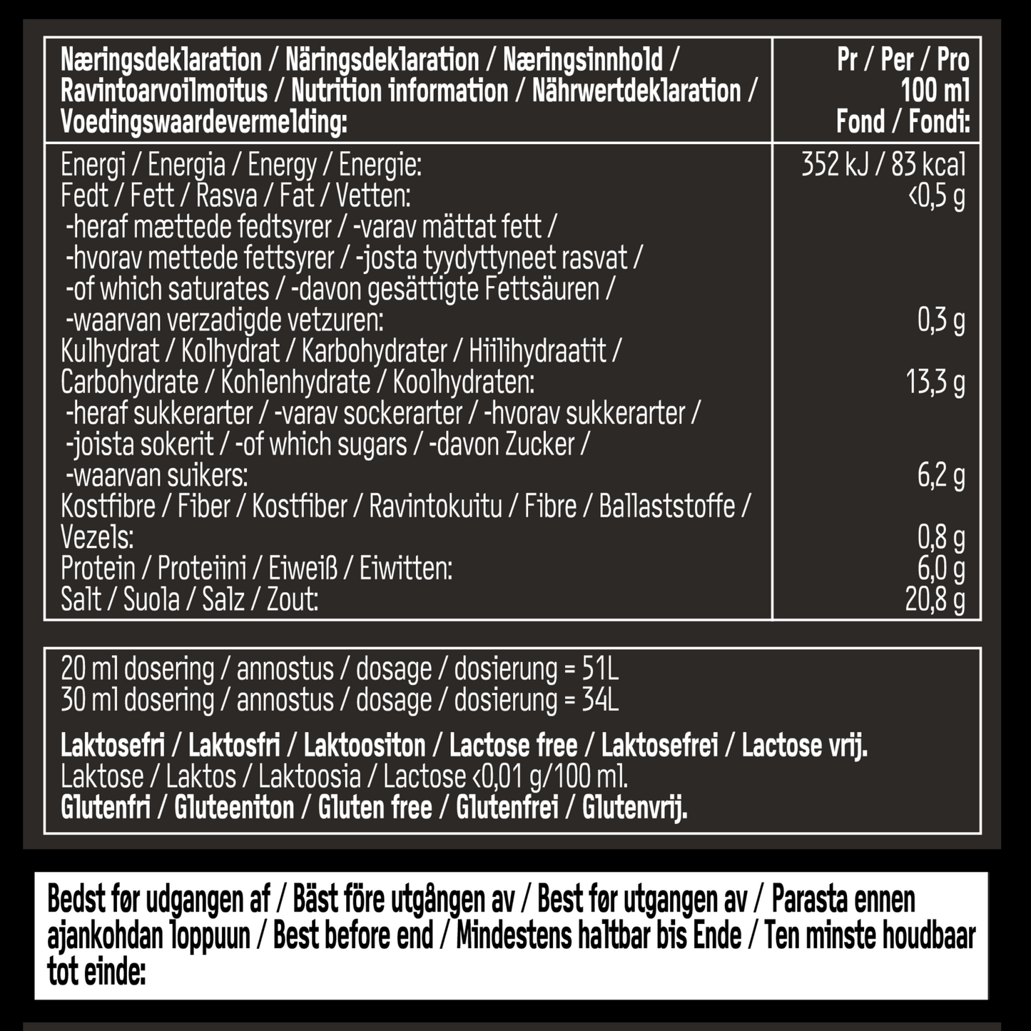 OSCAR – Fischfond Konzentrat 1 L