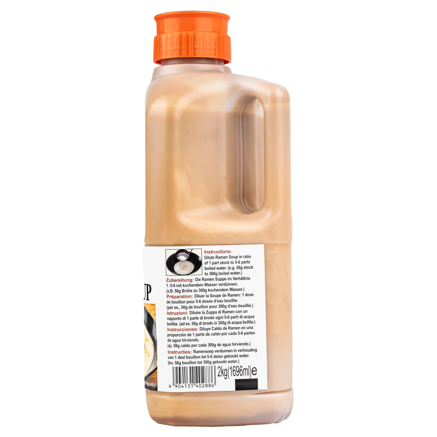 NIPPON SHOKKEN - Ramen Soup (Soy Milk) 2 kg (1696 ml)