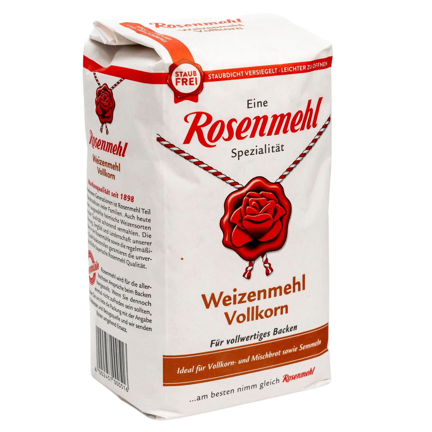Rosenmehl – Weizenmehl Vollkorn 1 kg
