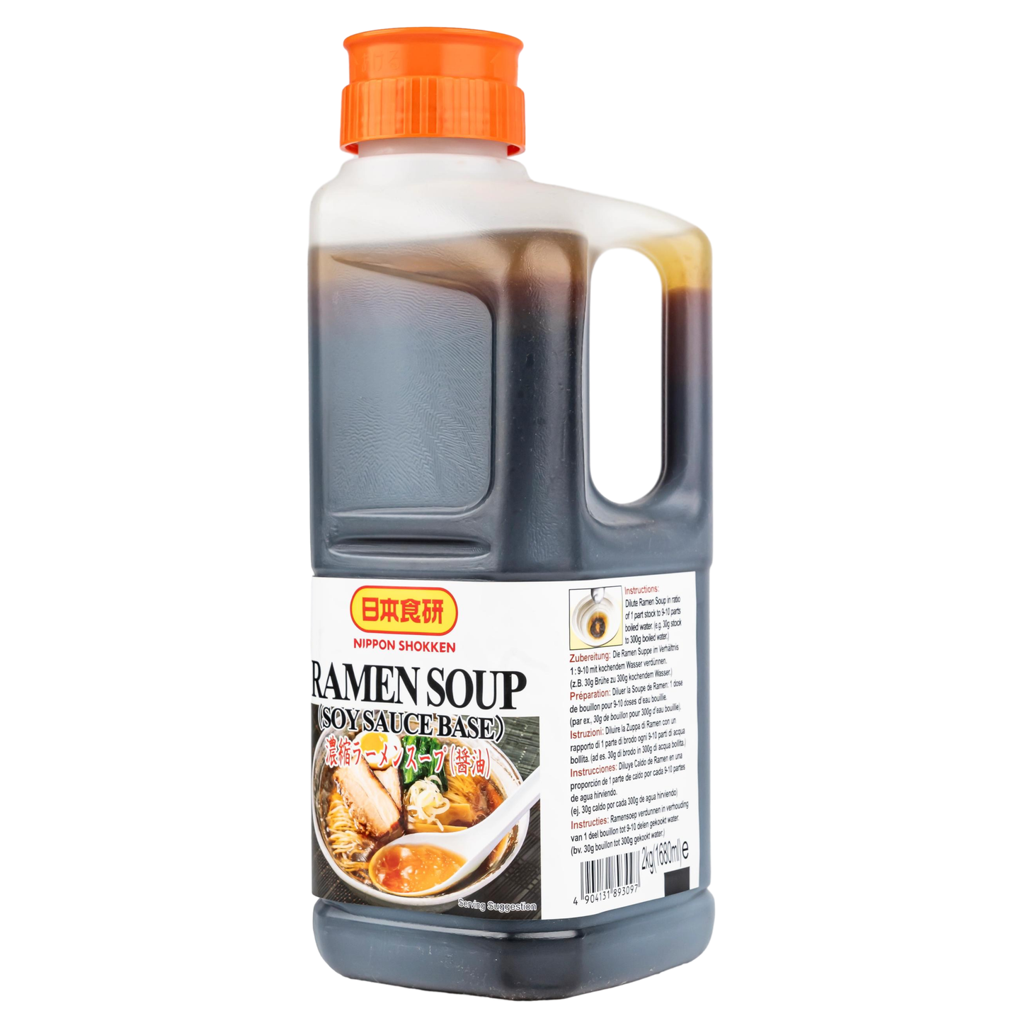 NIPPON SHOKKEN - Ramen Soup (Soy Sauce Base) 2 kg (1680 ml)