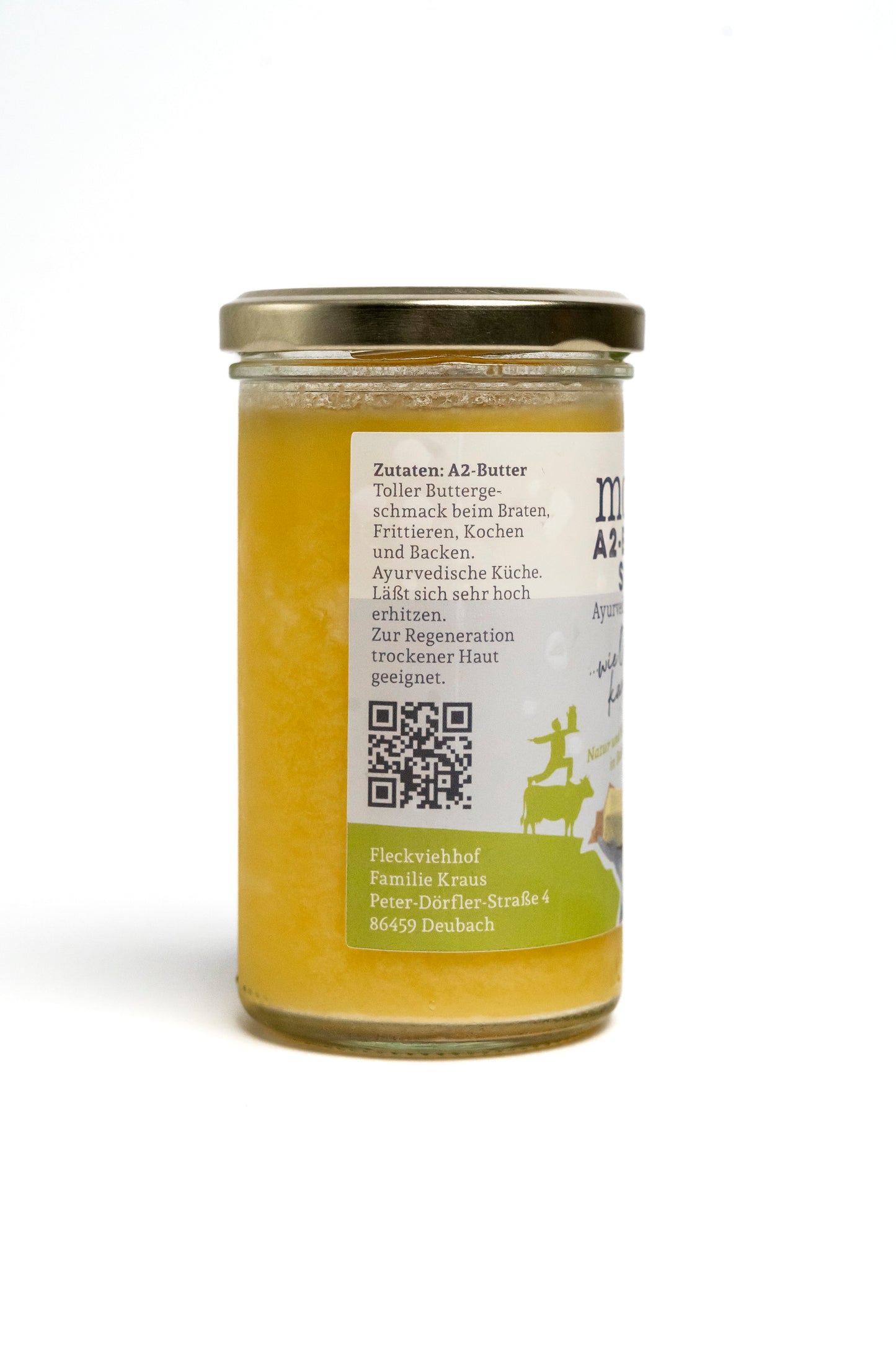 Nährwerte und Inhaltsstoffe von Moohify A2-Butterschmalz 210g