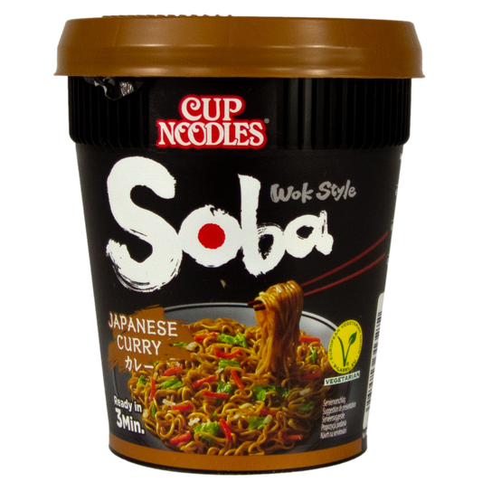 Nissin - Cup Noodles Soba Japanese Curry in Wok Style 90 g