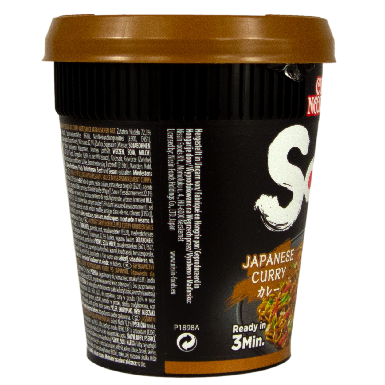 Nissin - Cup Noodles Soba Japanese Curry in Wok Style 90 g