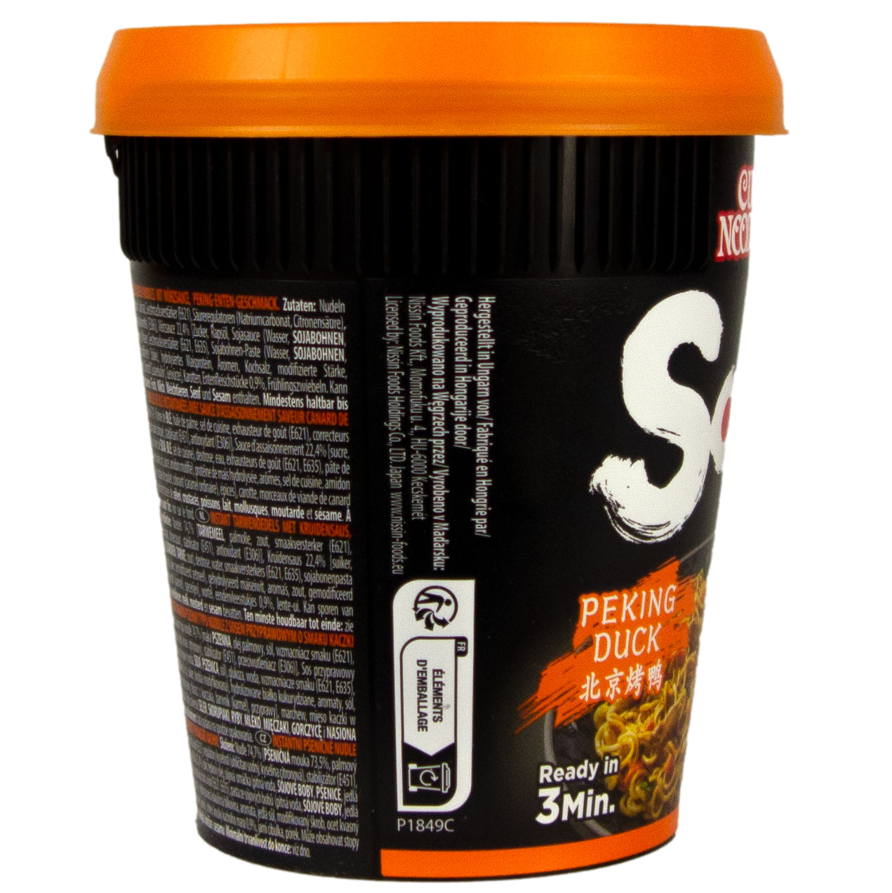 Nissin - Cup Noodles Soba Peking Duck in Wok Style 87 g