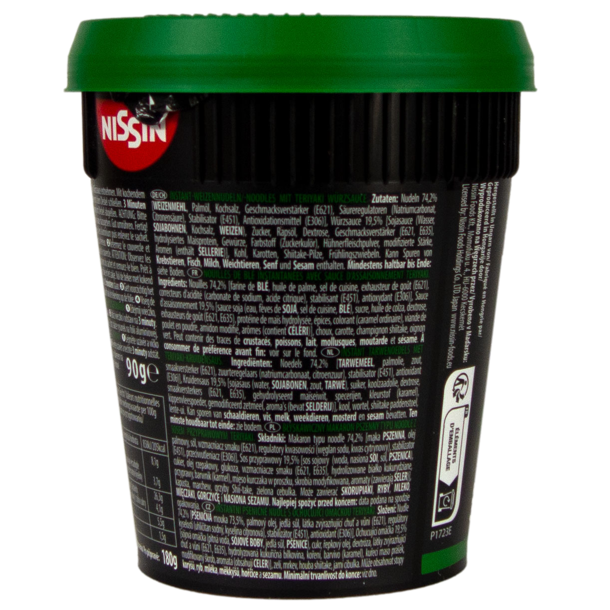 Nissin - Cup Noodles Soba Teriyaki in Wok Style 90 g