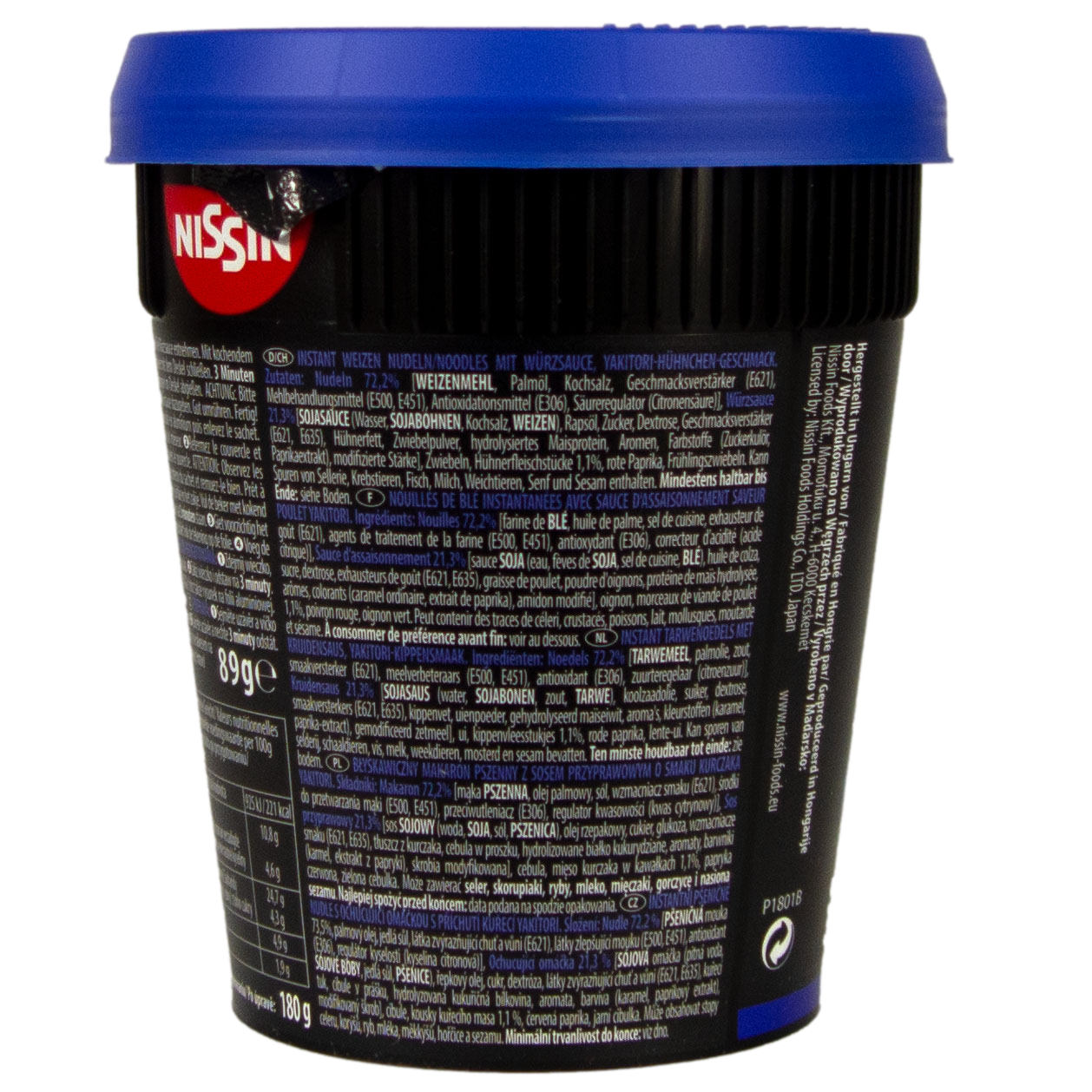 Nissin - Cup Noodles Soba Yakitori Chicken in Wok Style 89 g