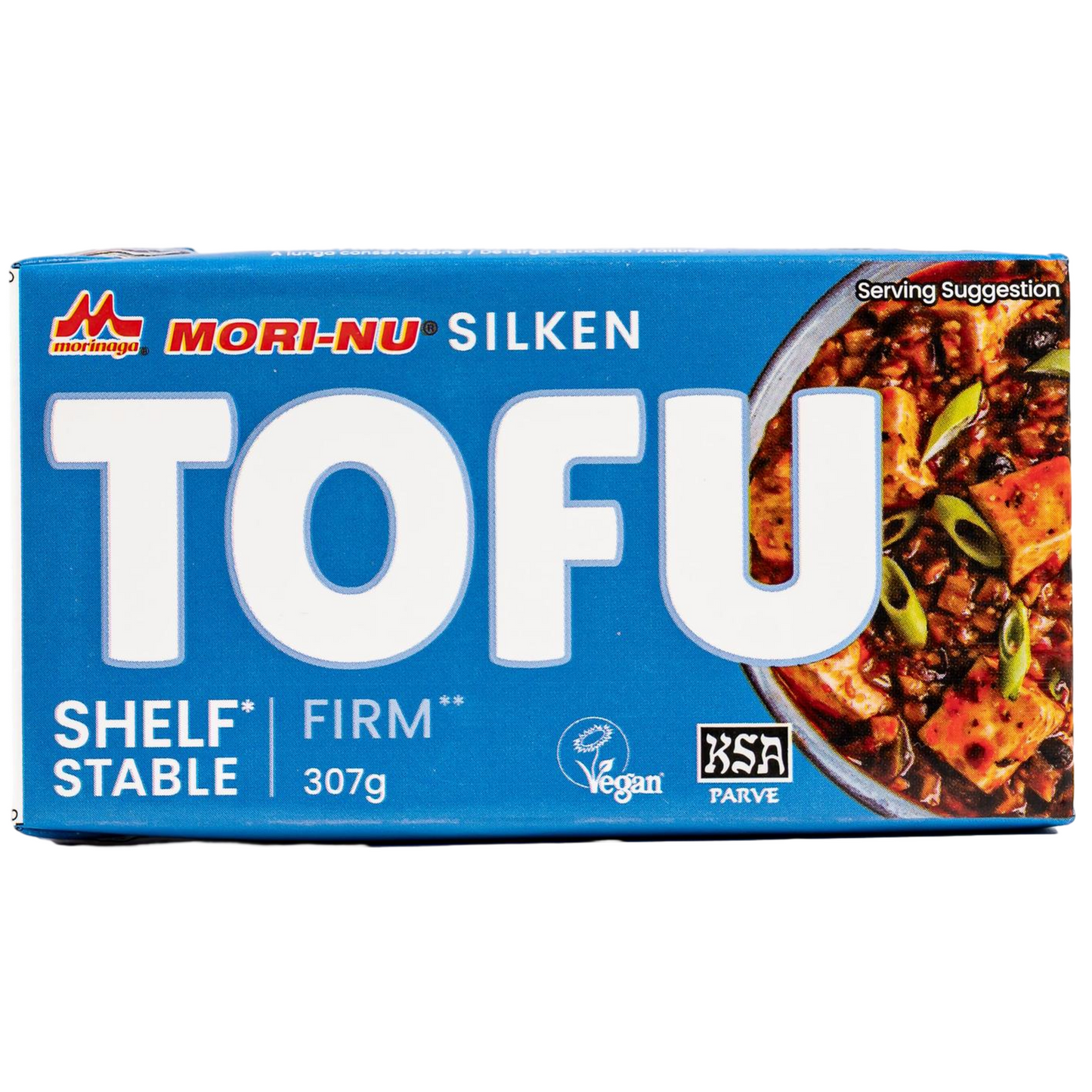 MORI-NU - Silken Tofu Firm - Seidentofu Fest aus Sojabohnen 307 g