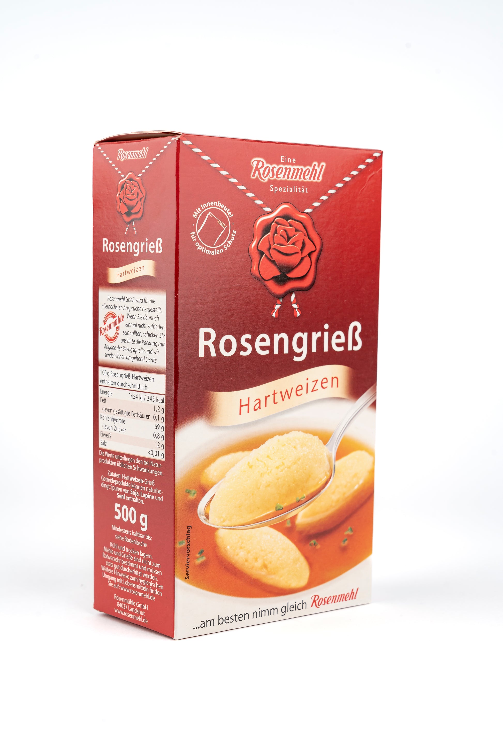 Perfekter Grieß für süße und herzhafte Gerichte – Rosenmehl Rosengrieß