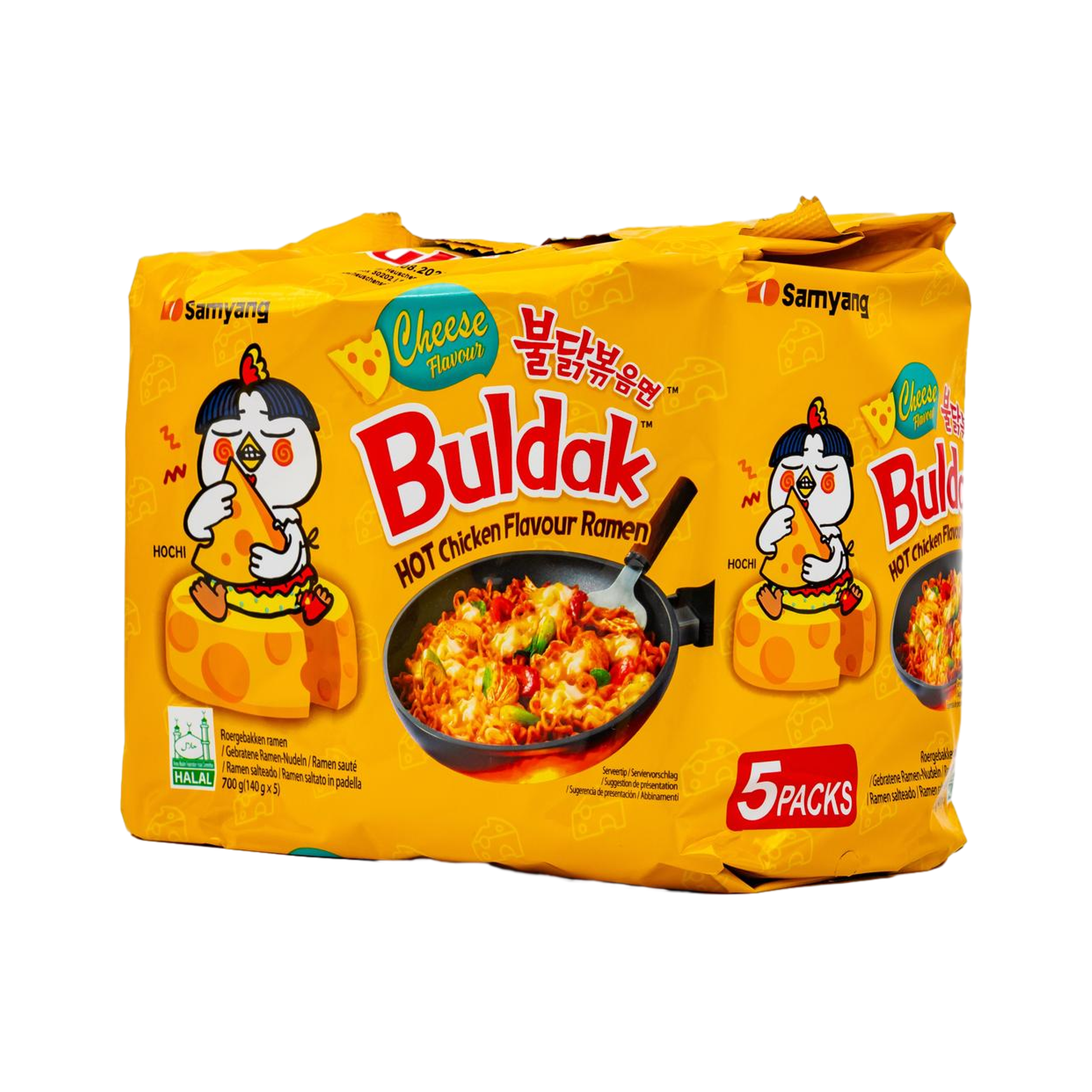 Samyang Buldak Hot Chicken Flavour Ramen Cheese 700 g Packung