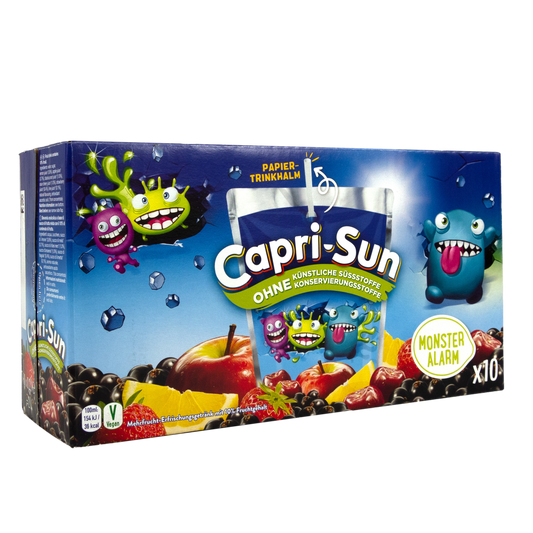 Capri-Sun Caprisonne Caprisun Drink Monsteralarm Monster Alarm