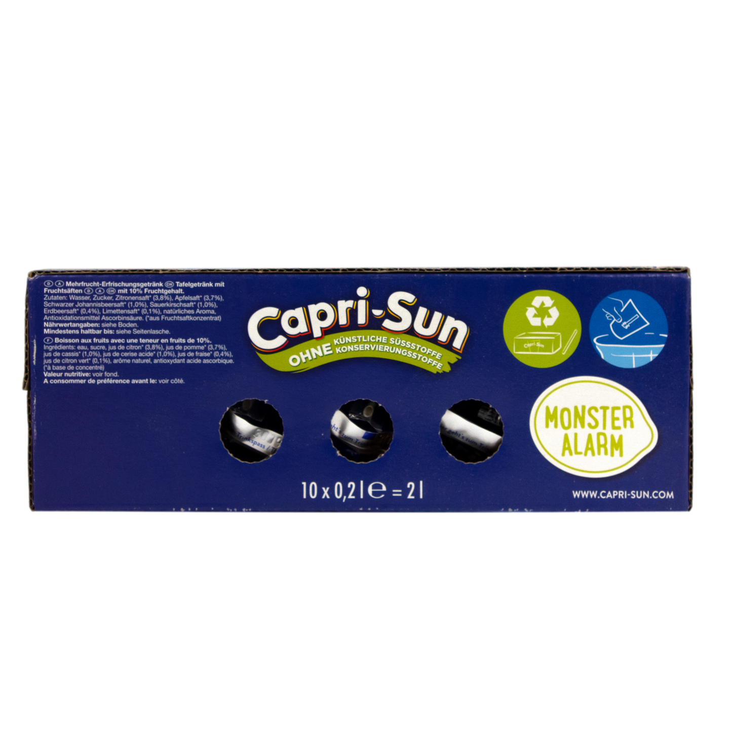 Capri-Sun - Caprisonne Monster Alarm (10 x 0,2 Liter)