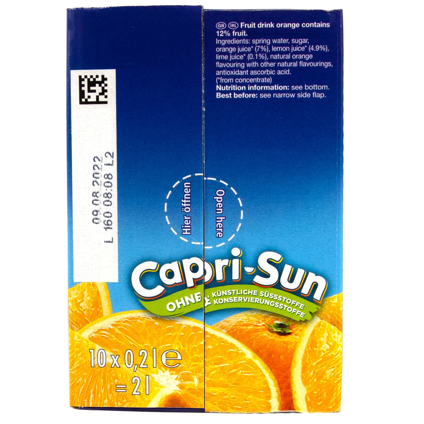 Capri-Sun - Caprisonne Orange (10 x 0,2 Liter)