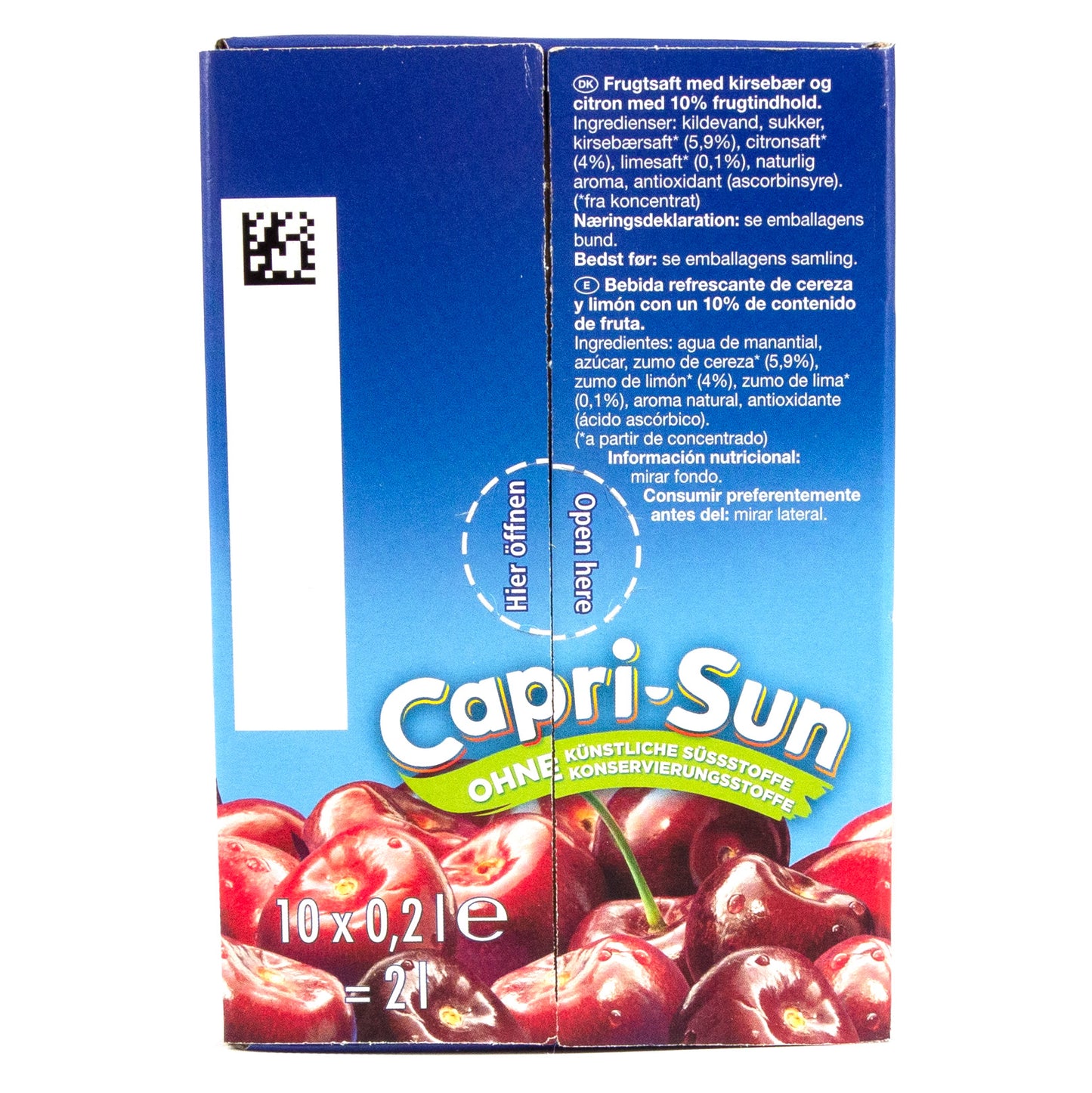 Capri-Sun - Caprisonne Kirsche Cherry (10 x 0,2 Liter)