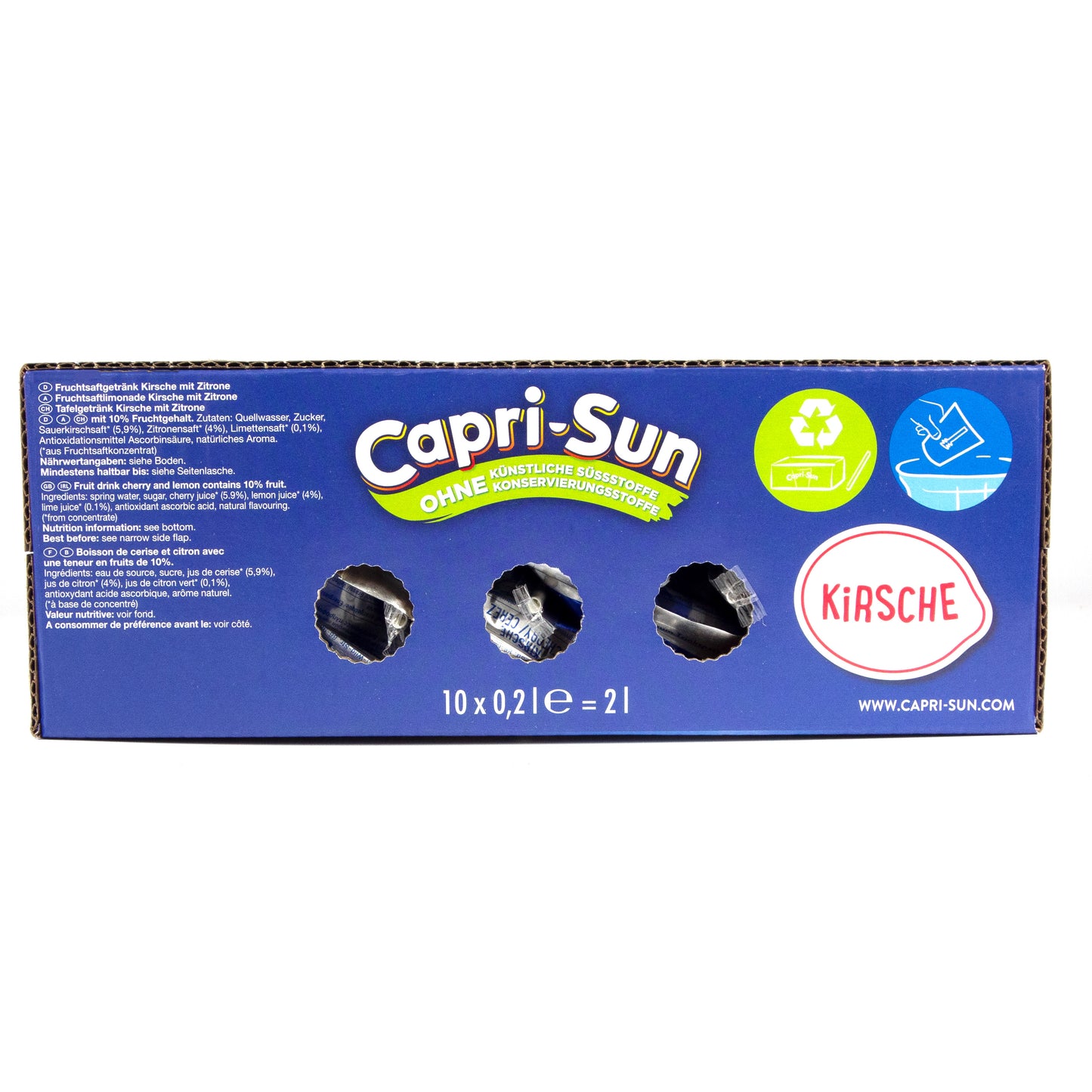 Capri-Sun - Caprisonne Kirsche Cherry (10 x 0,2 Liter)