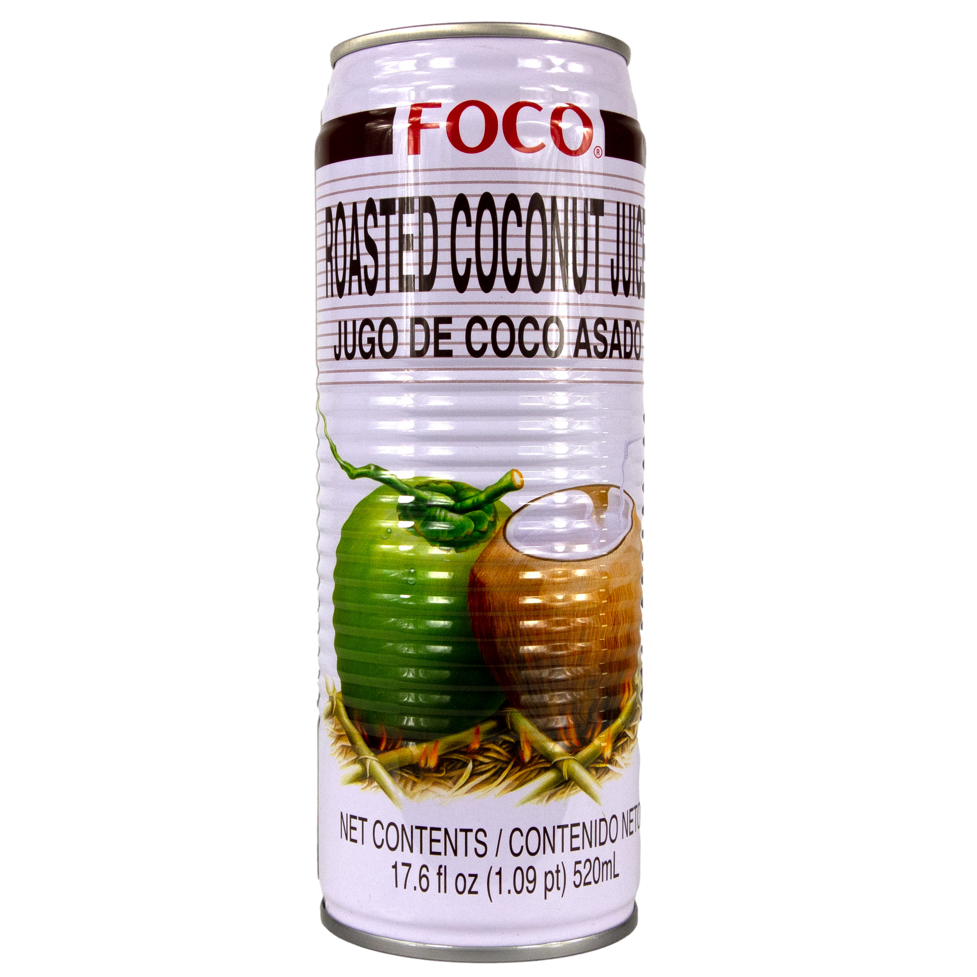 Foco Kokosnusswasser Kokosnuss Saft Wasser Juice Roasted Coconut Juice