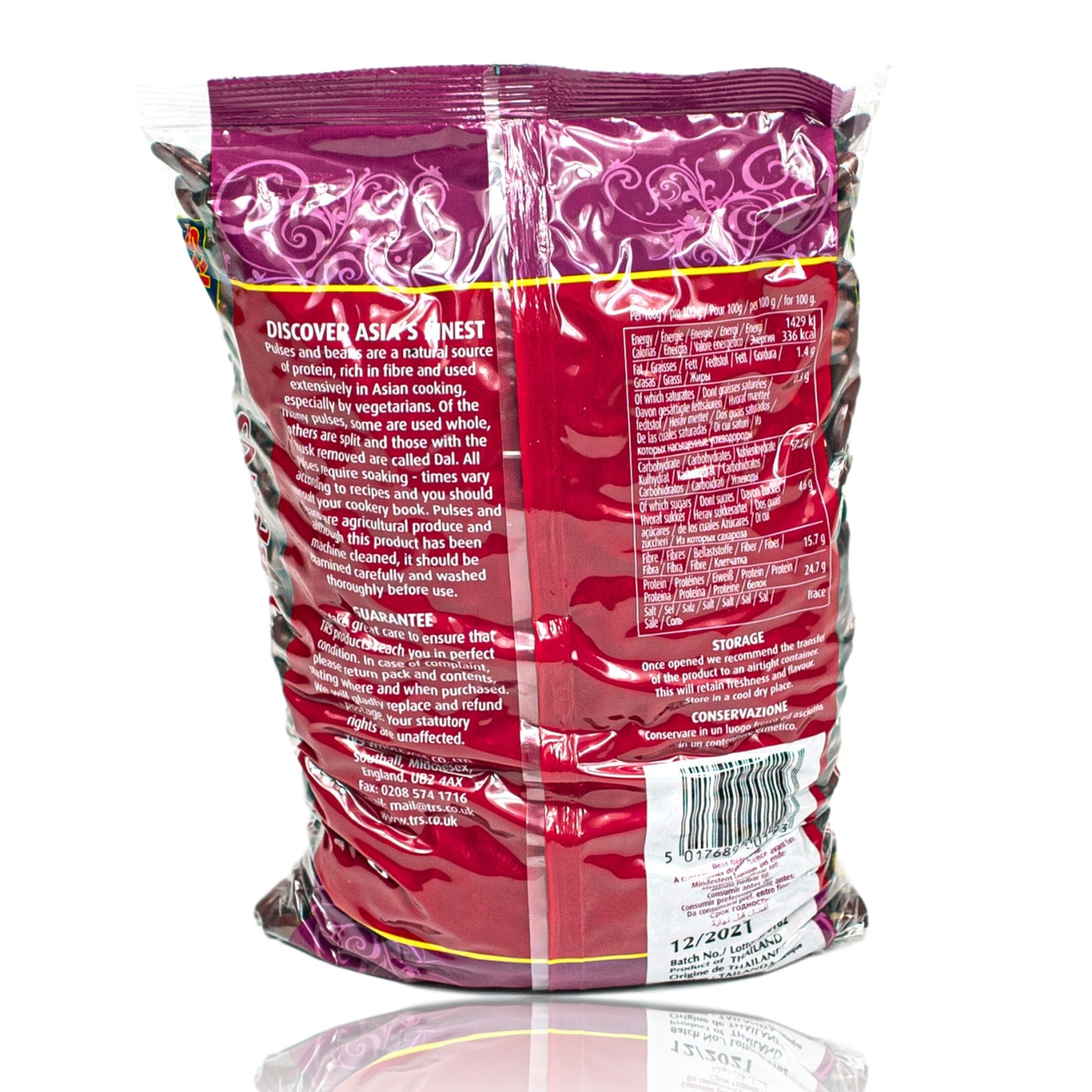 TRS - Kidneybohnen getrocknet in 2 kg Großpackung roh/ungekocht