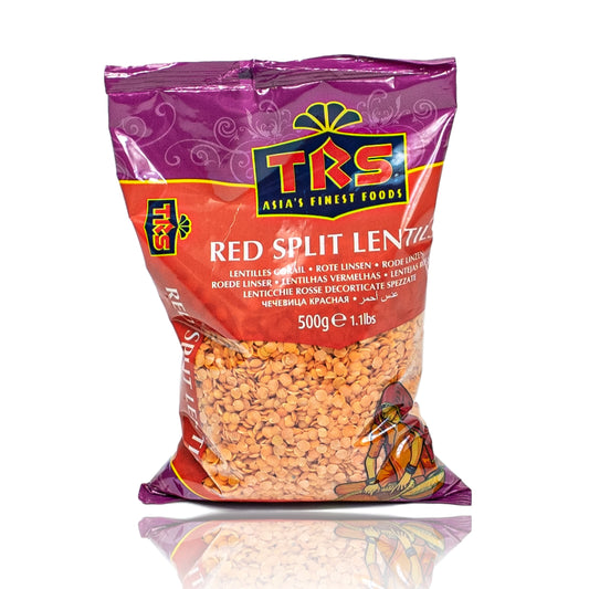 TRS - Rote Linsen 500 g halb geschält und ungekocht