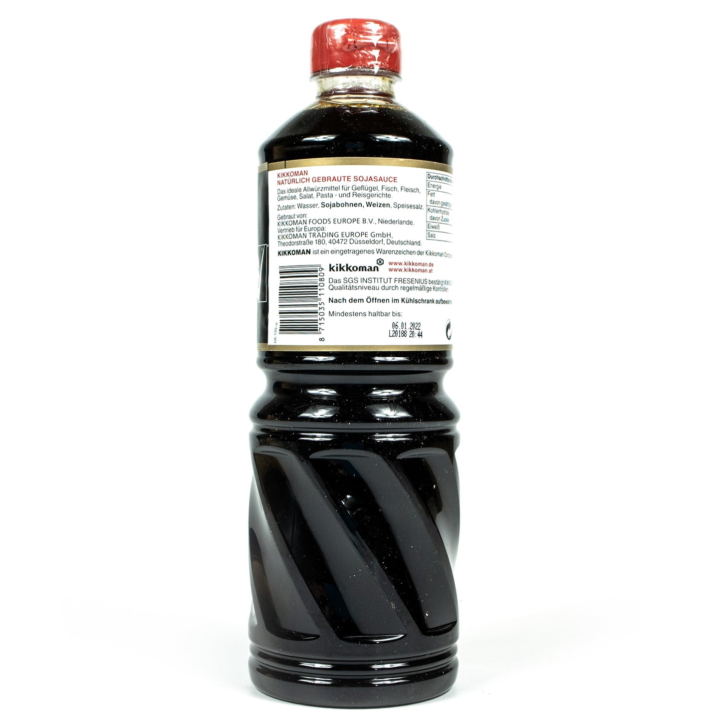 Kikkoman - Sojasauce natürlich gebraut 1 Liter