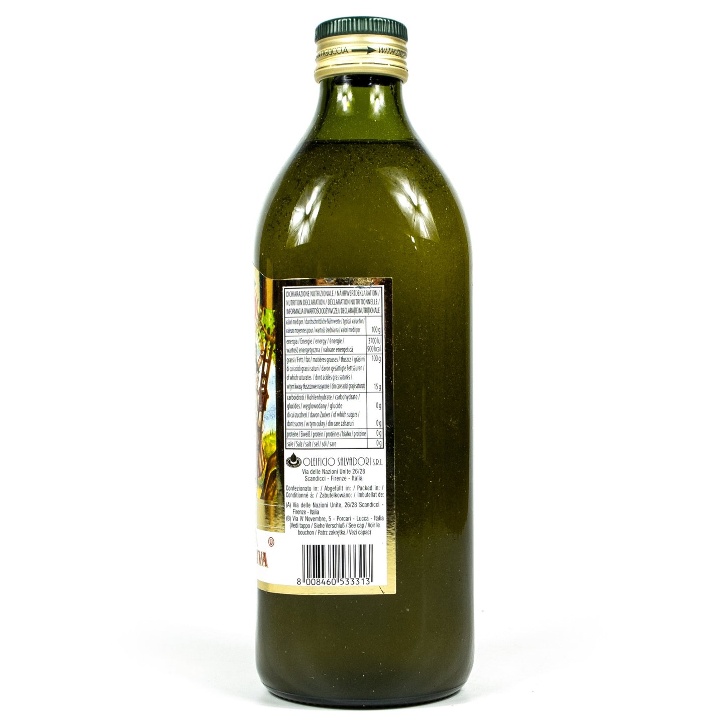 Salvadori - Natives Olivenöl Olio Extra Vergine Di Oliva 1 Liter