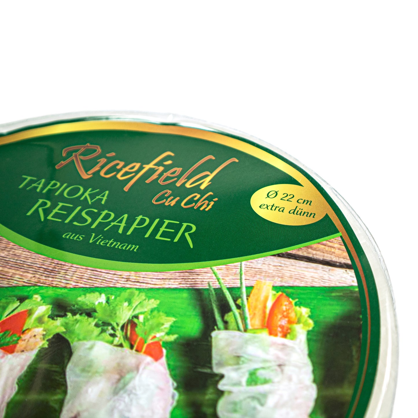 Ricefield - Tapioka Reispapier aus Vietnam für asiatische Sommerrollen und Frühlingsrollen á 300 g