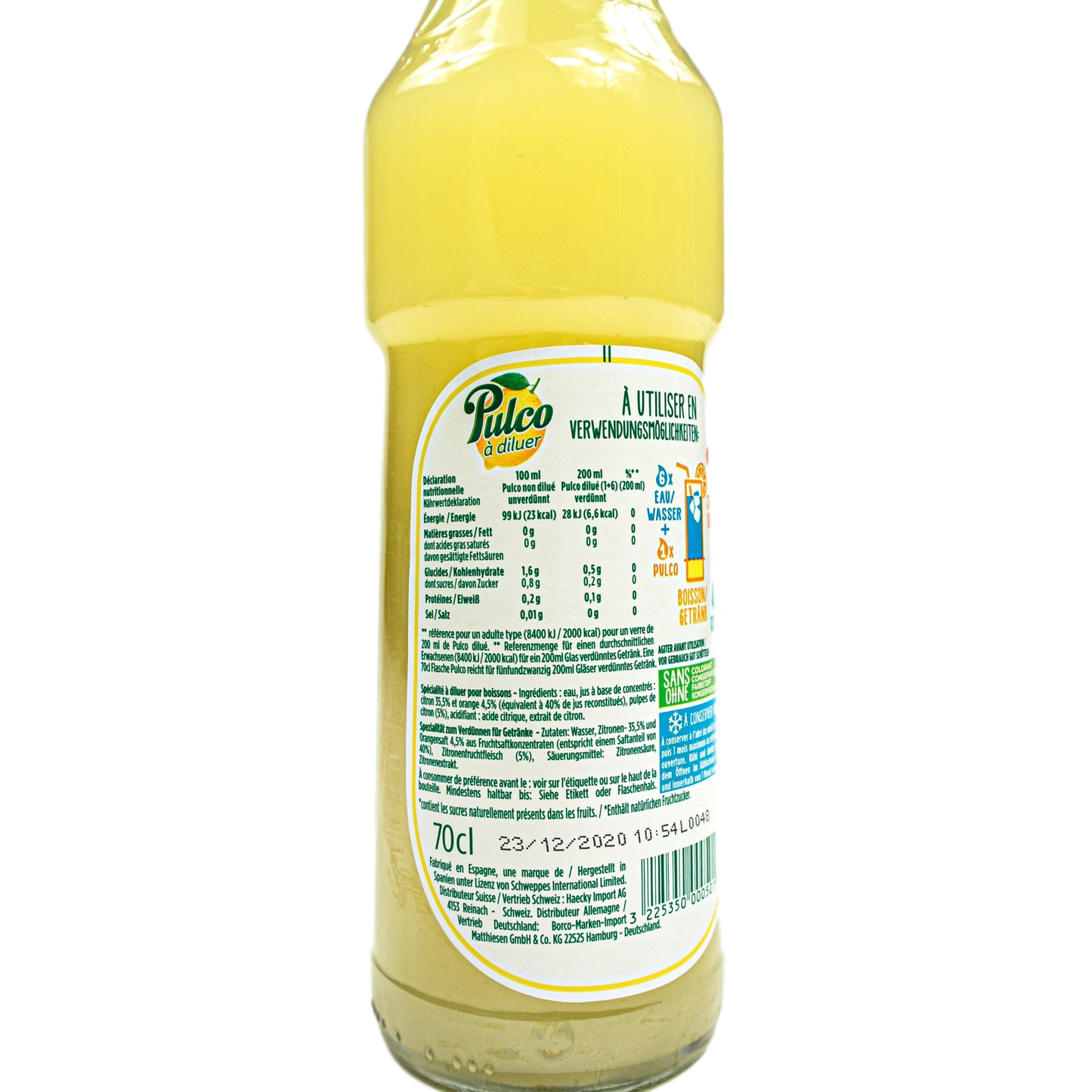 Pulco - Premium Zitronensaft á 0,7 L