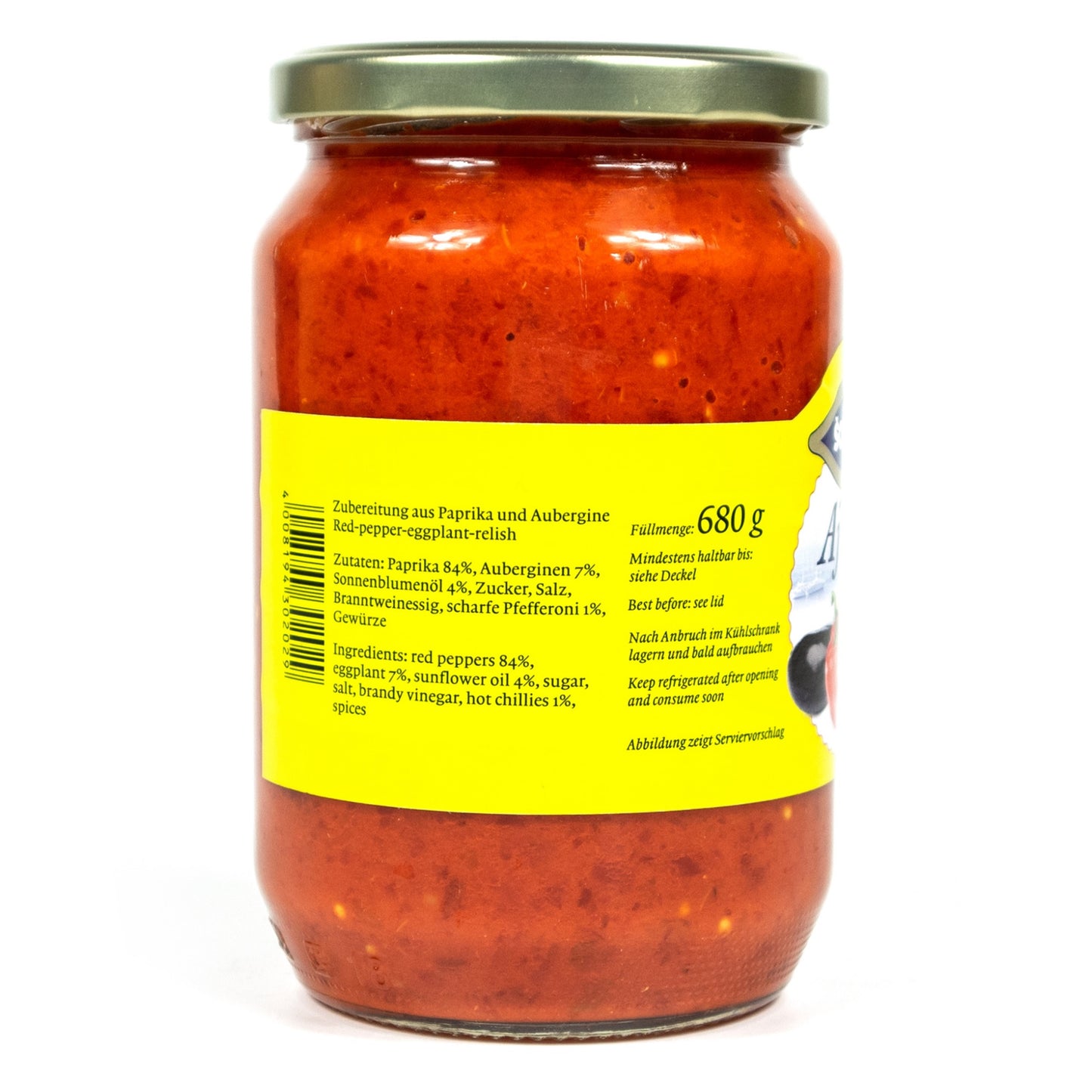 SOFKO - Original Ajvar Gemüsezubereitung aus Paparika und Aubergine á 680 g
