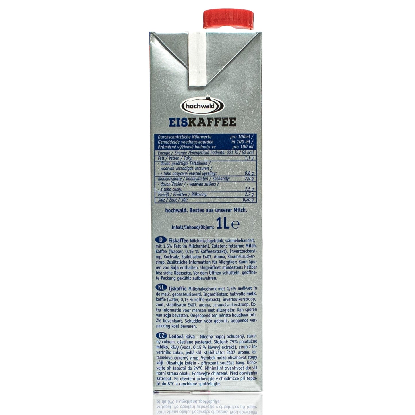 Hochwald - Eiskaffee 1,5% fettarm 1,0 Liter