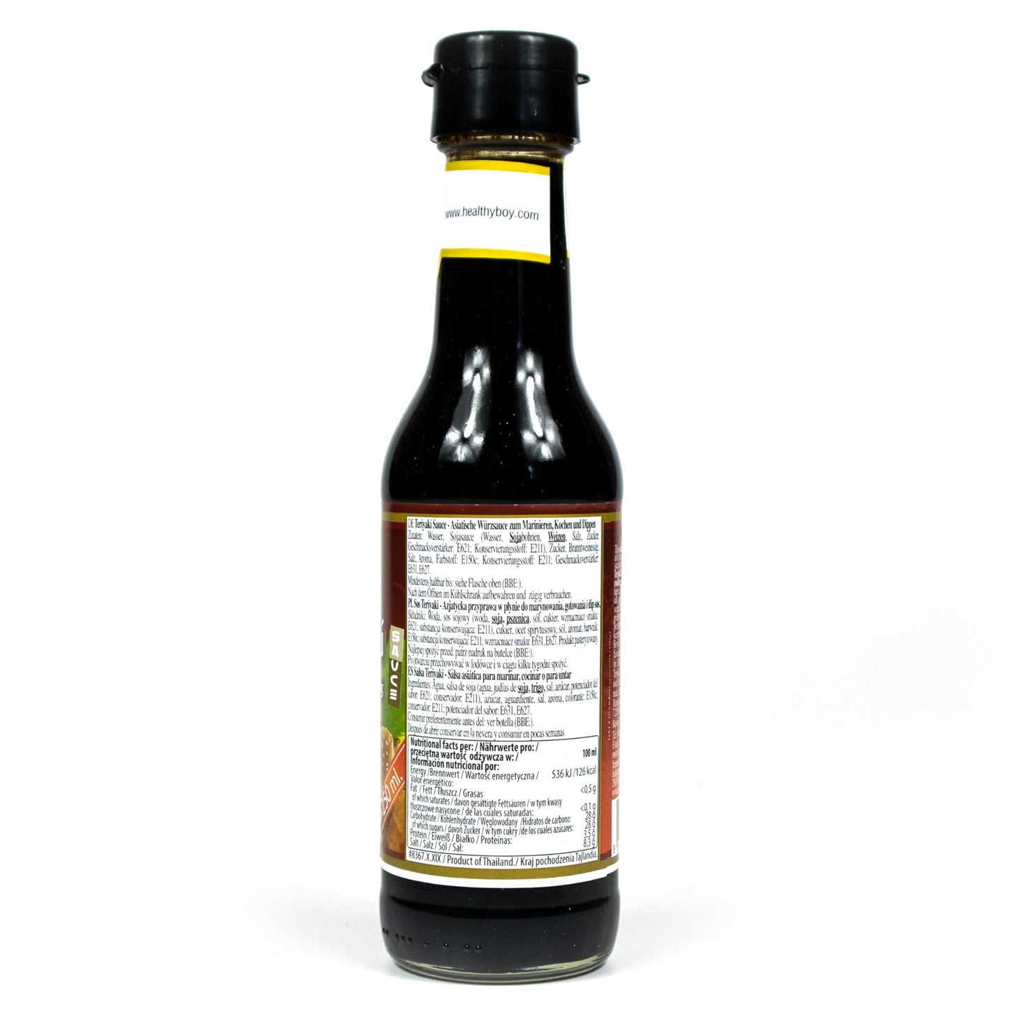 Healthy Boy Brand - Asiatische Teriyaki Sauce Cooking, Dipping & Dressing 250 ml