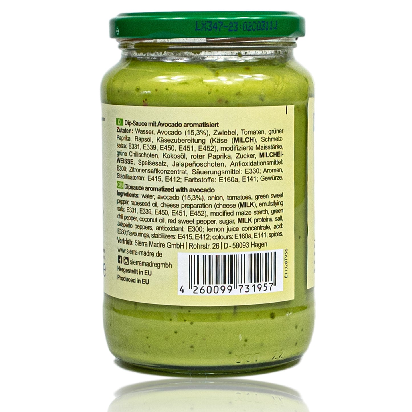 Palapa - Original Salsa Guacamole Dip im á 470 g