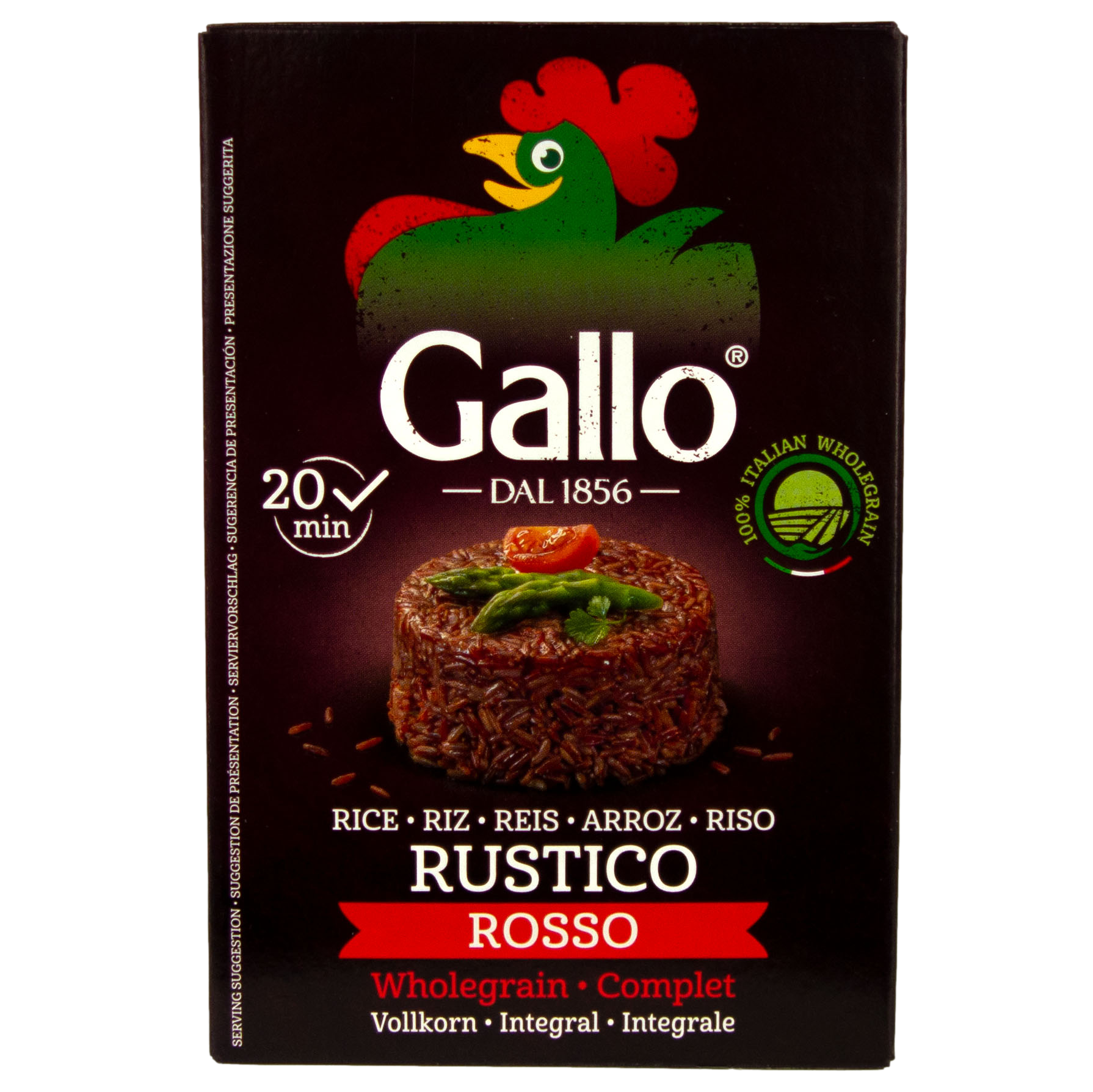 Gallo roter Reis Rice Red Rot Wholegrain Riz Riso