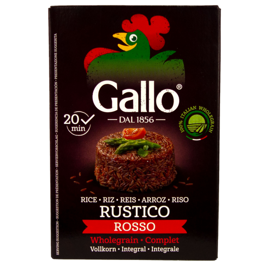 Gallo roter Reis Rice Red Rot Wholegrain Riz Riso