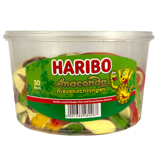 Haribo Anaconda Fruchtgummi Tiere Schlange Schlangen Großpackung