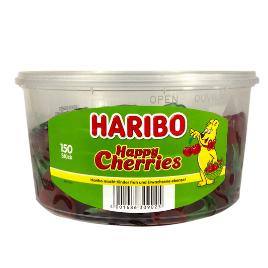 Haribo fruchtige Kirsch Kirsche Cherry Kirschgeschmack Frucht Fruchtgummi Großpackung