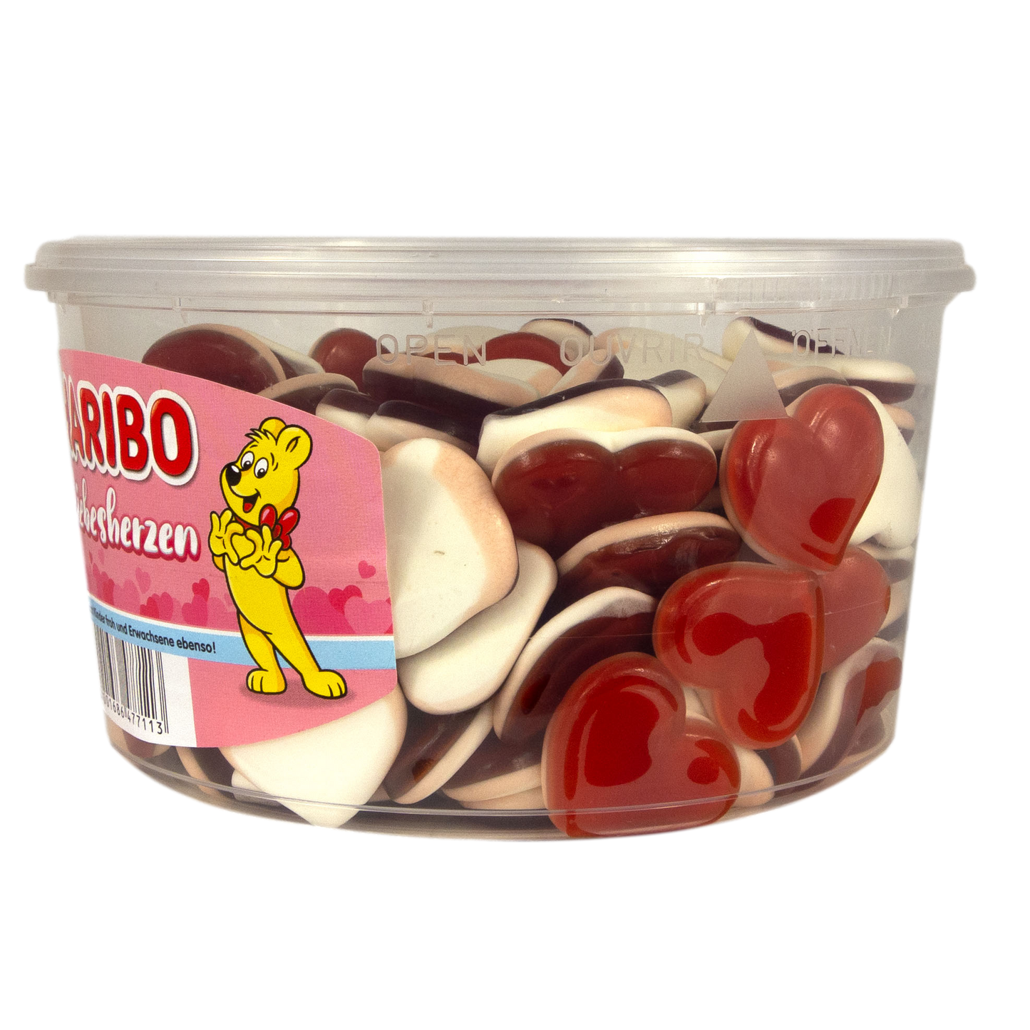 Haribo - Liebesherzen 150 Stück 1200 g
